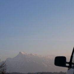 Ankunft in Salzburg Campinglatz in Salzburg